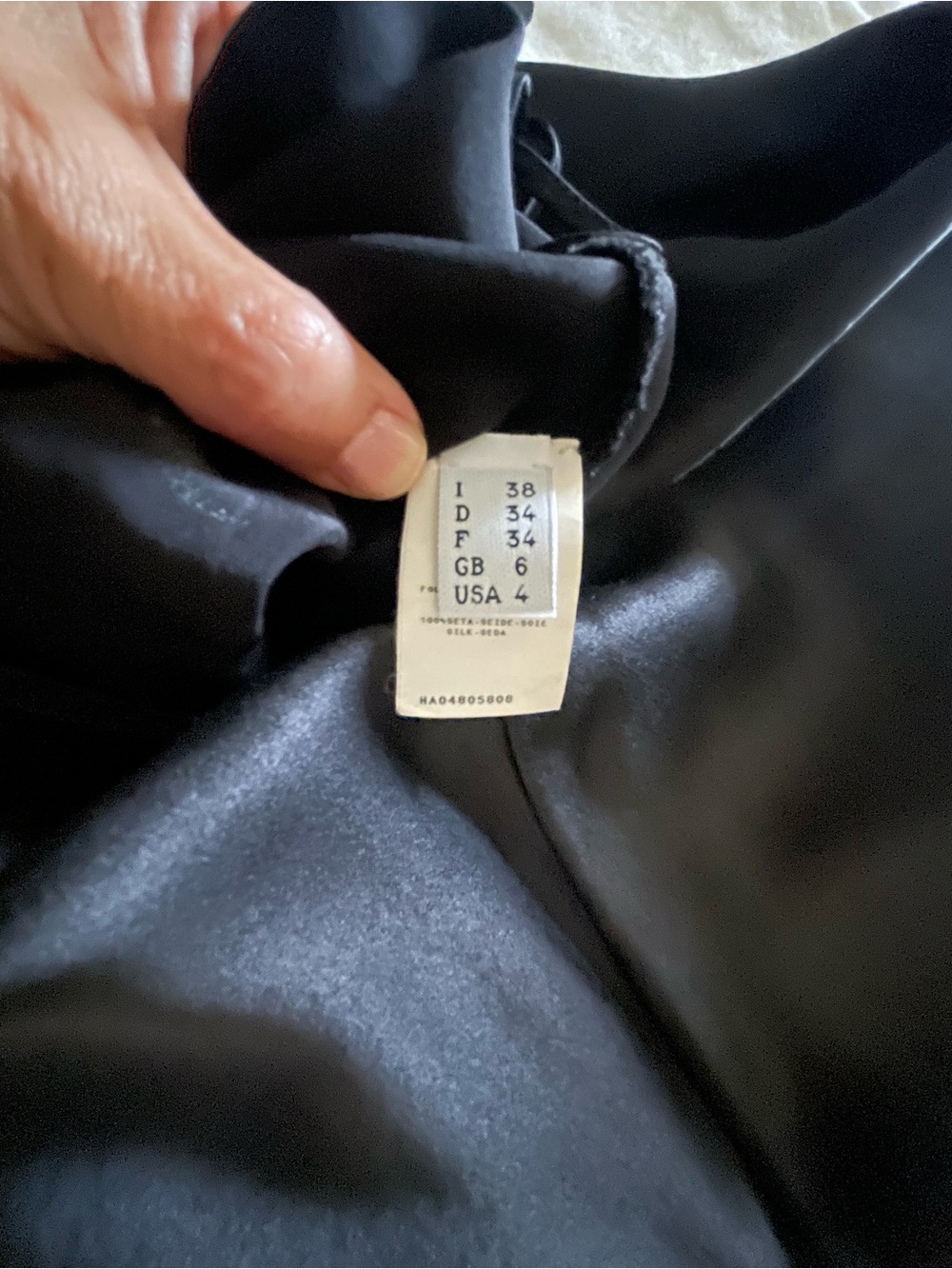 Moschino - Cheapandchic Black Silk Mini Slip Dress - Picture 3 of 5
